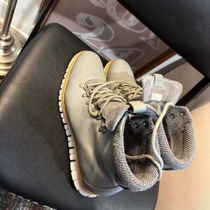 Cole Haan Light Gray Men's Boots